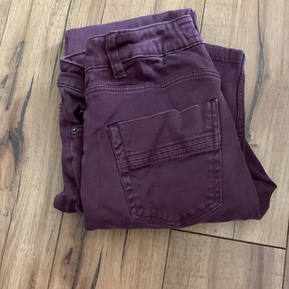 H&M purple jeans Size 8 - Picture 11 of 12